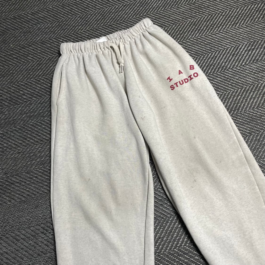 아이앱스튜디오 우먼스 스웻 트레이닝 조거팬츠 오트밀o 5196 상품이미지2