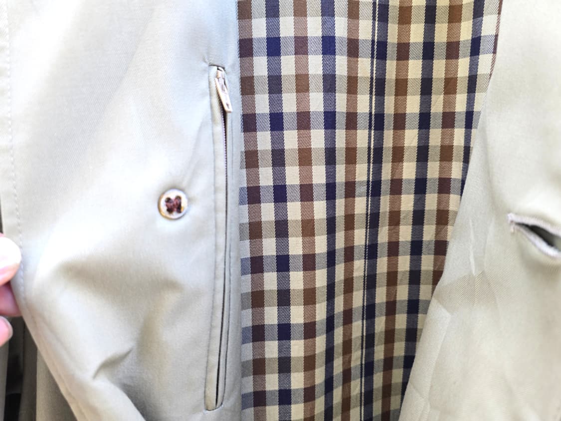 80s 아큐아스큐텀 싱글코트아쿠아 5 (made in england) 상품이미지8