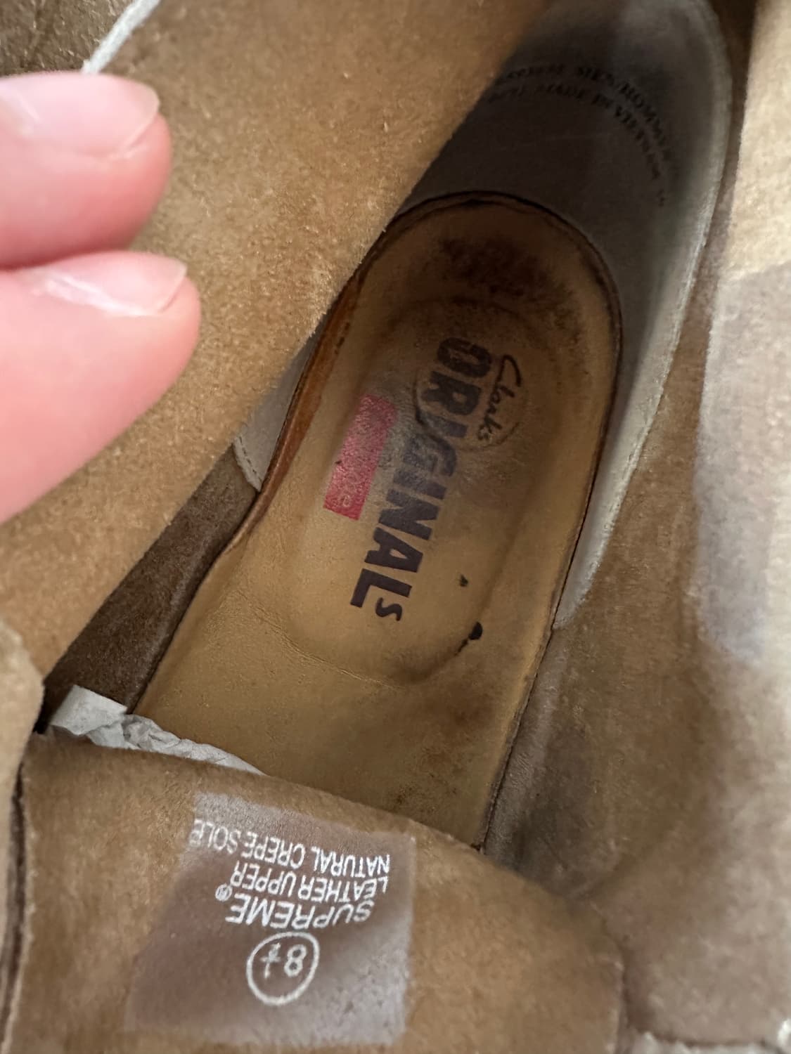 슈프림 클락스 데저트 부츠 상품이미지6