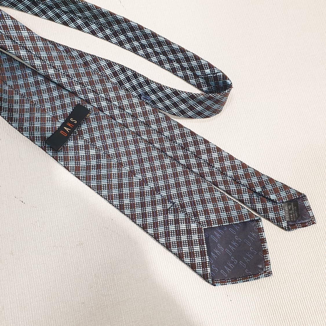 닥스 DAKS 패턴 넥타이 상품이미지3