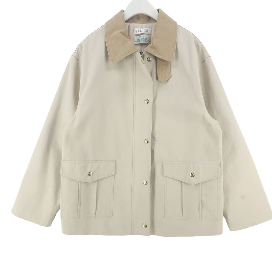 [여F]틸아이다이 코튼 헌팅 자켓[Y64-037] 상품이미지1