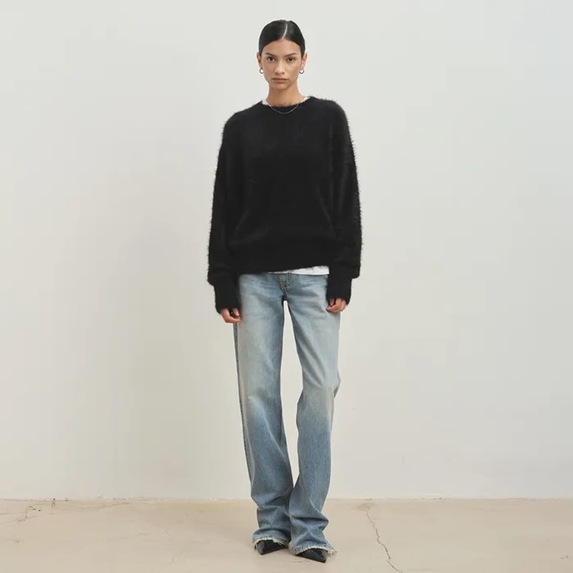 토니웩 퍼 크루넥 탑 니트 상품이미지2