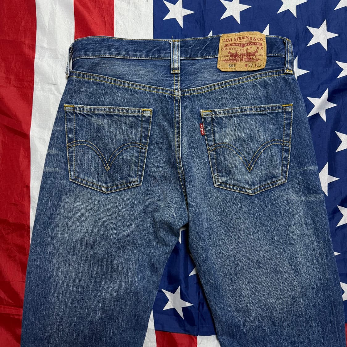 [29] levi's 리바이스 501 데님 청바지 - 7 상품이미지5