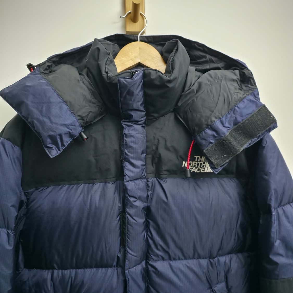 [M] 노스페이스 써밋 700 윈드스토퍼 네이비 패딩 상품이미지2