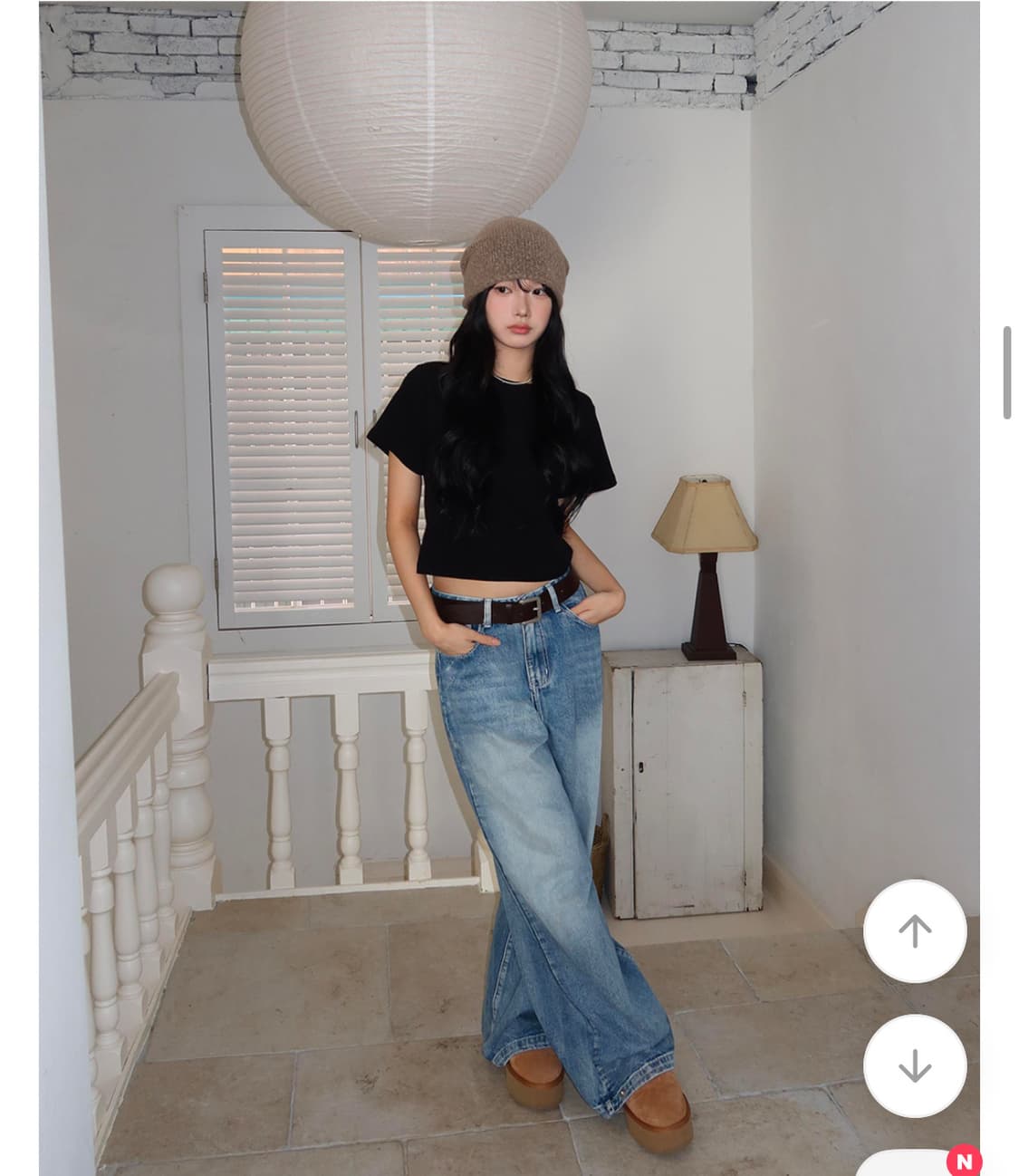 모디무드 청바지 상품이미지4