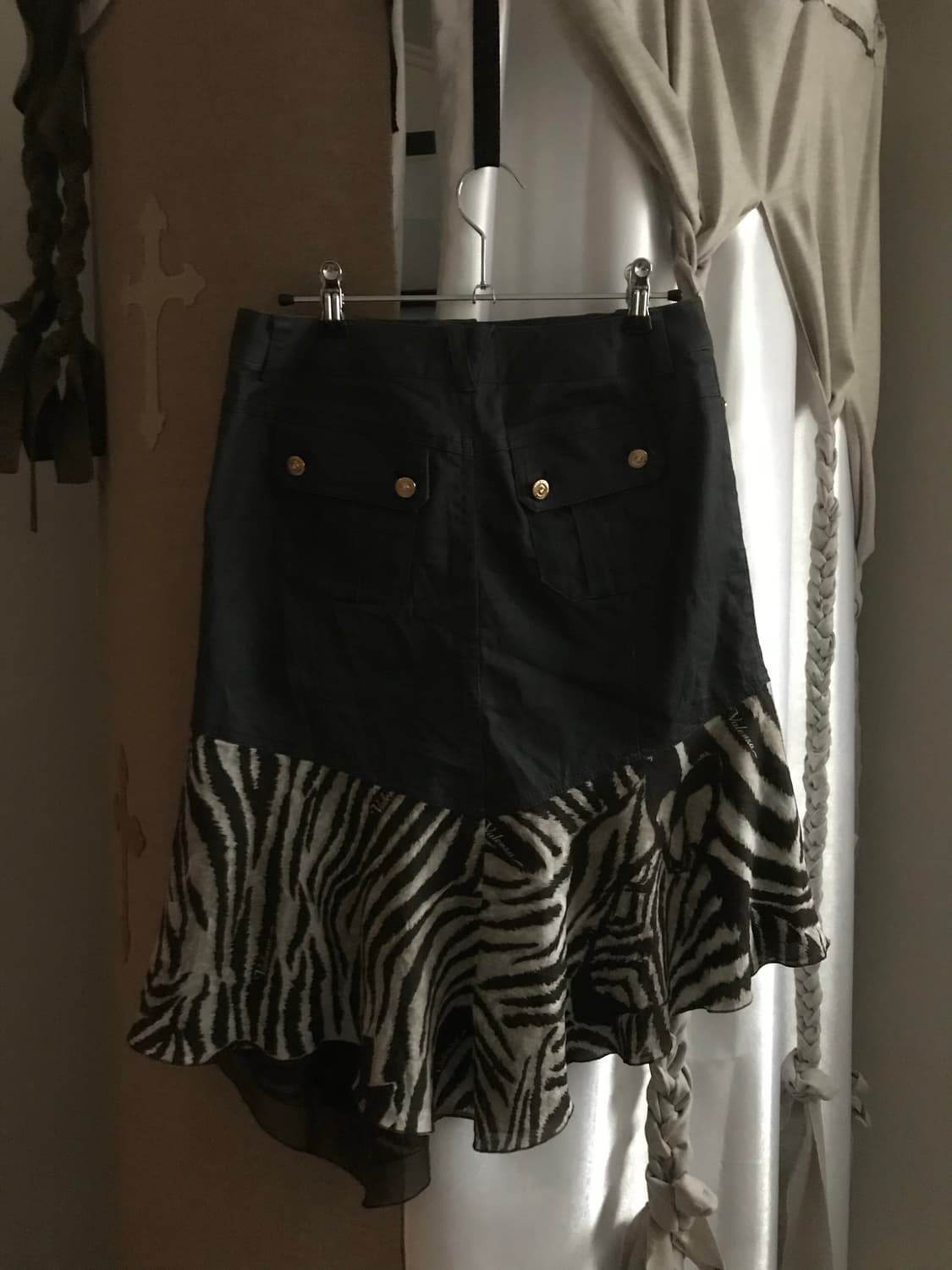 vintage zebra pattern skirt (29inch) 상품이미지10