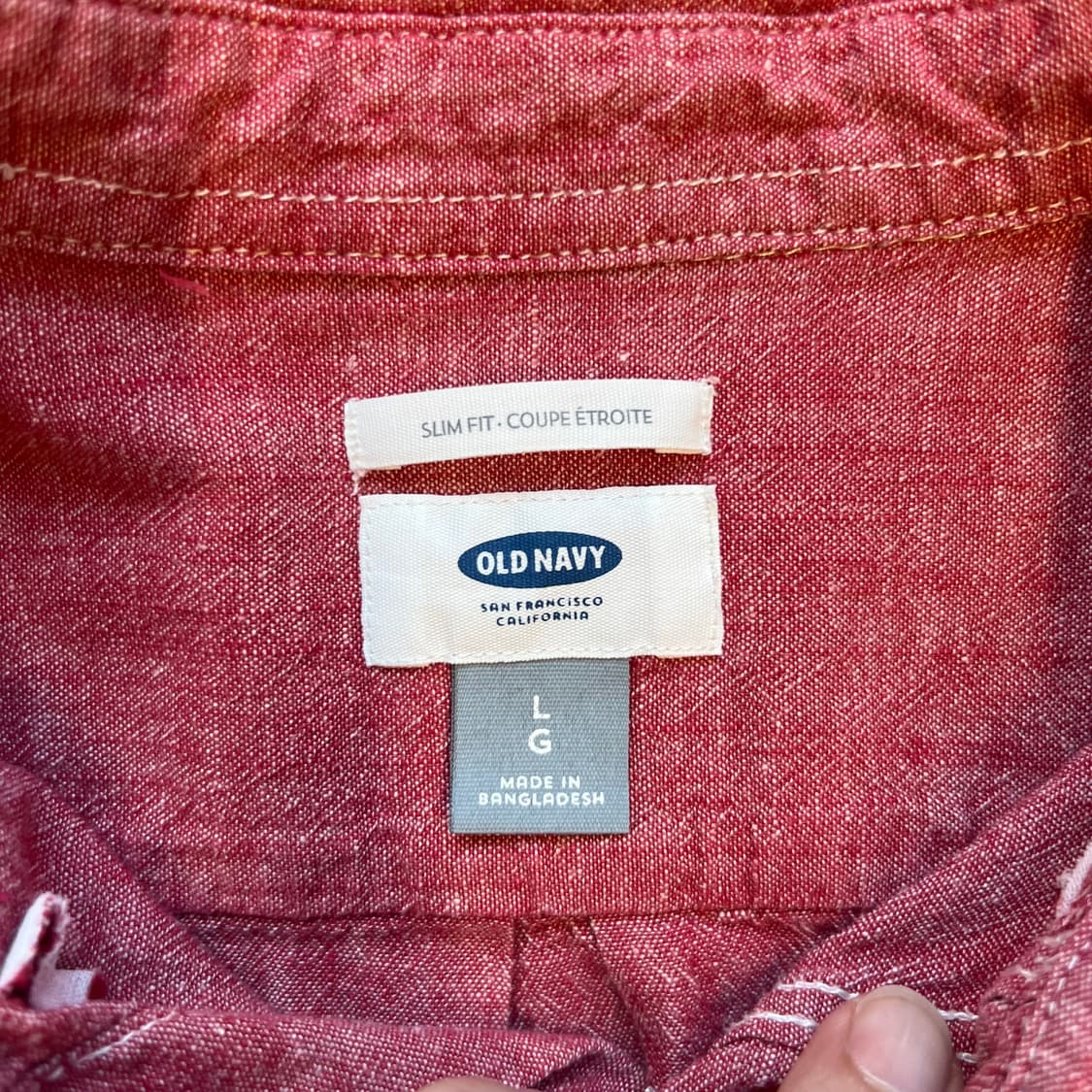 [L]OLD NAVY 올드네이비 코튼 셔츠 상품이미지3