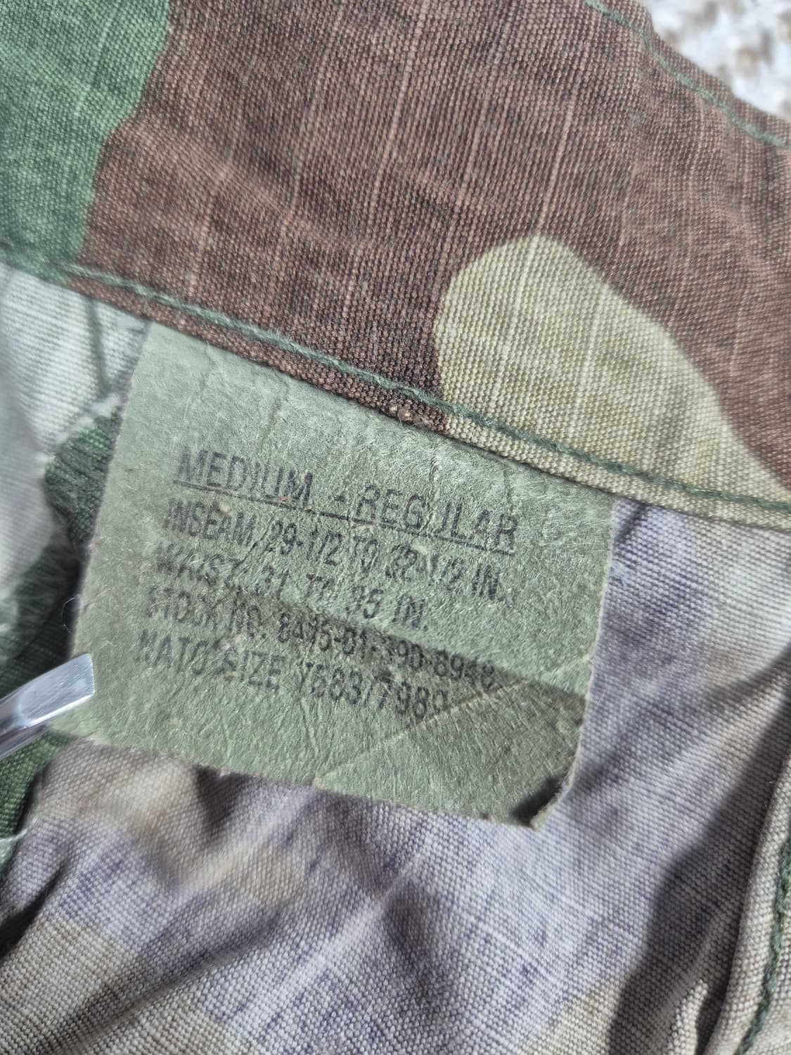 BDU 팬츠 미군 (BP6) 상품이미지6