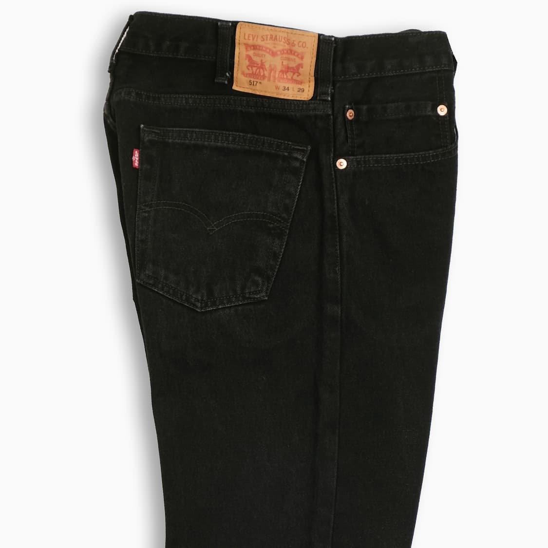 빈티지 리바이스 517 흑청 블랙진 33 인치 LV51734143 상품이미지5