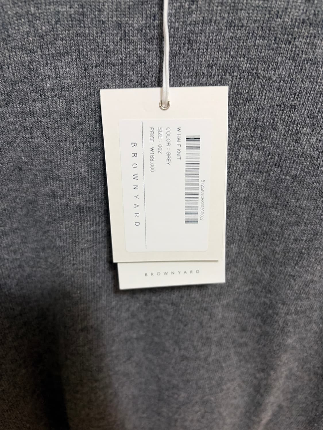 브라운야드 여성 반팔 라운드니트 02 상품이미지2