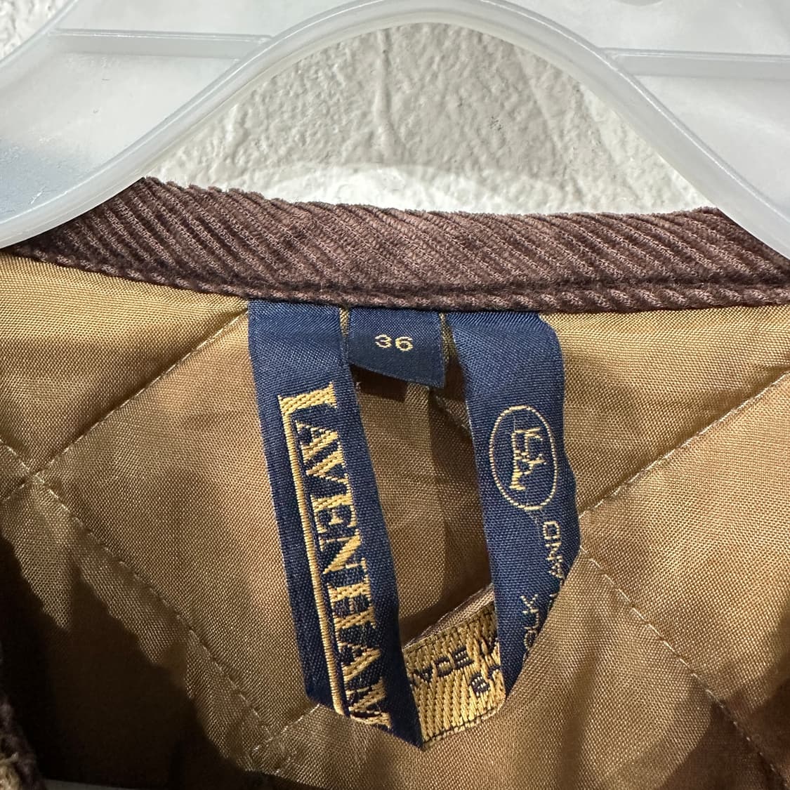 라벤햄 울 퀼팅자켓 여성36 상품이미지3