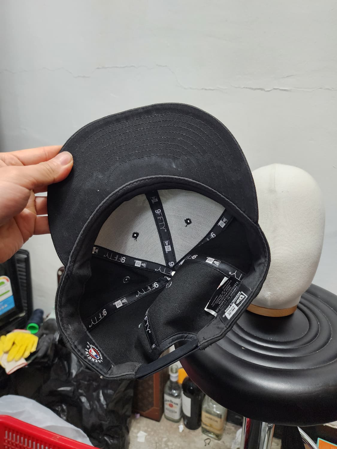 뉴에라 x 뉴욕양키즈 블랙 볼캡  상품이미지4