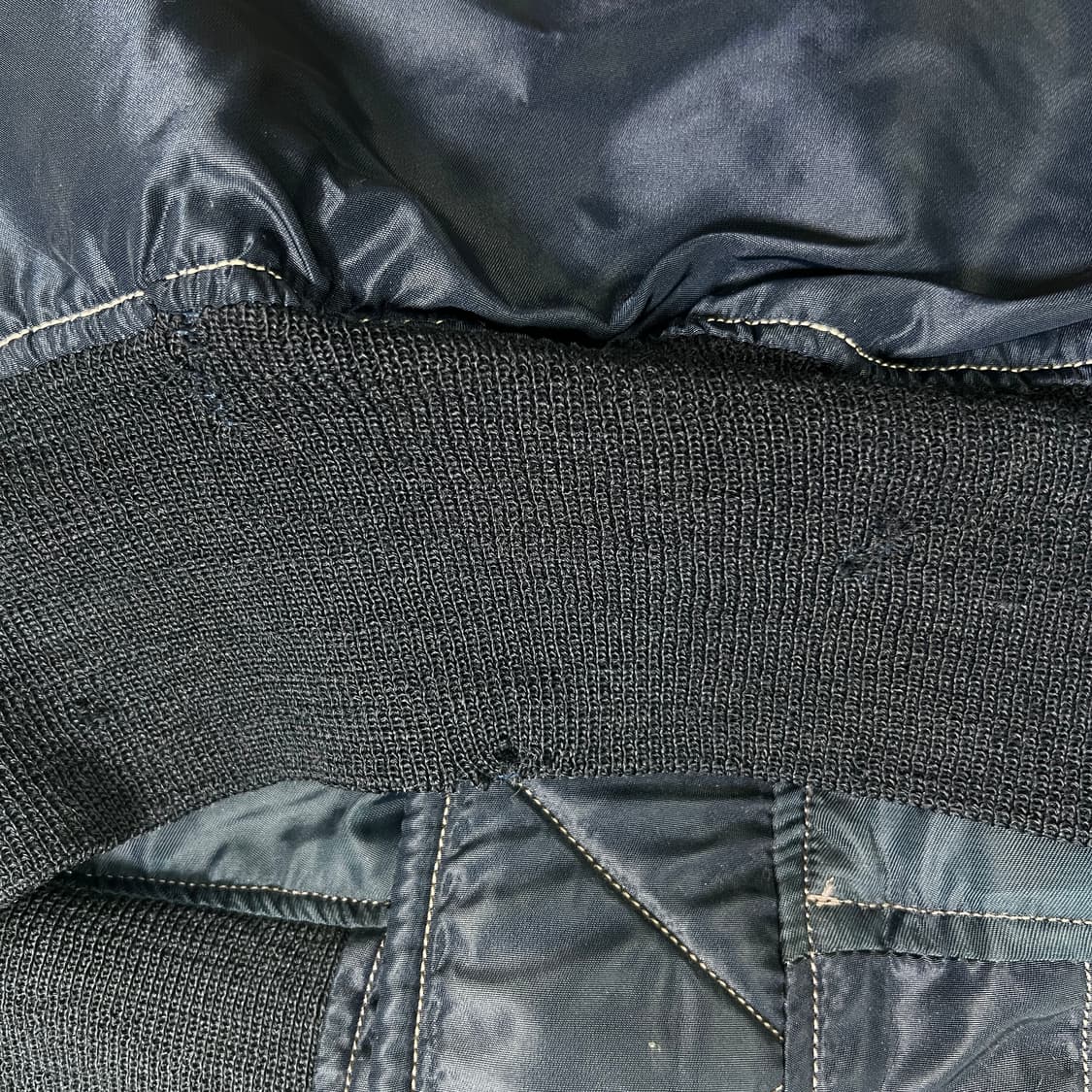 버즈릭슨 B-15C 플라이트 자켓 네이비 (38) 상품이미지7