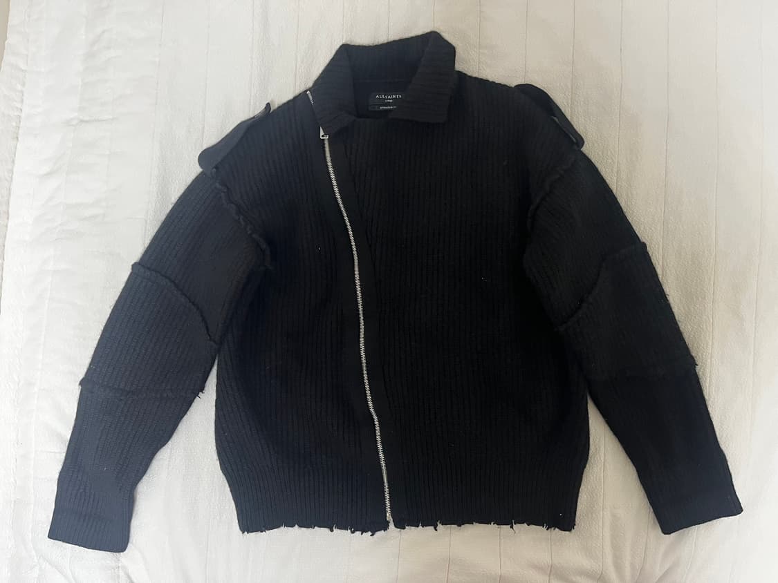 All Saints 사선 니트 상품이미지1