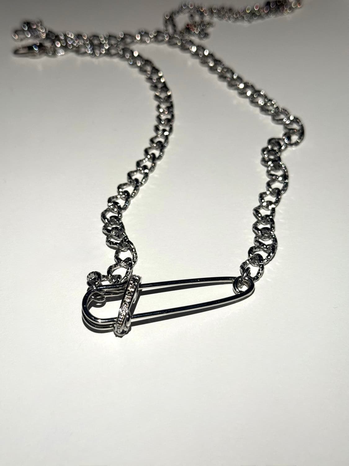 Safety pin necklace 목걸이 상품이미지4