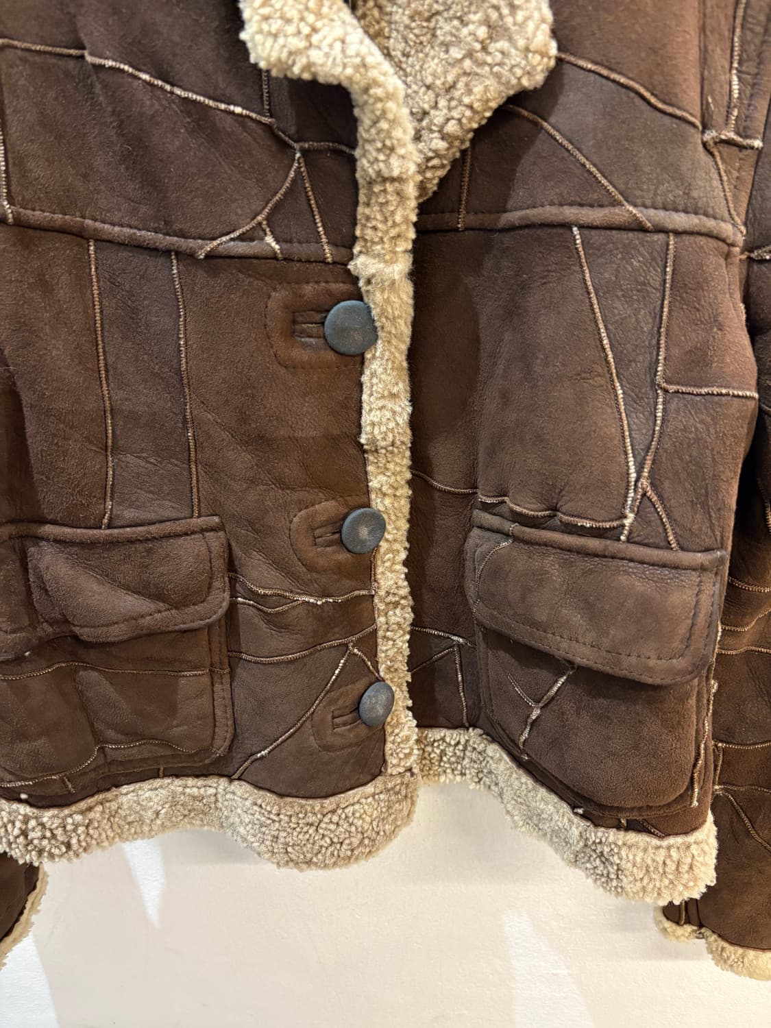 Leather patchwork mustang 상품이미지2