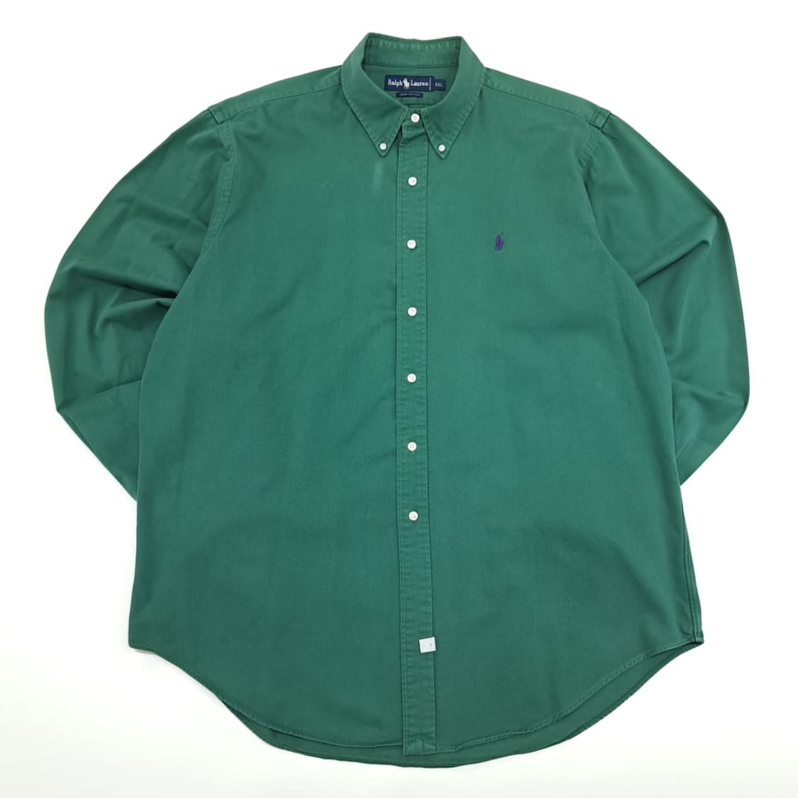 CN905 2XL 폴로 랄프로렌 그린 긴팔 셔츠 남방 상품이미지1