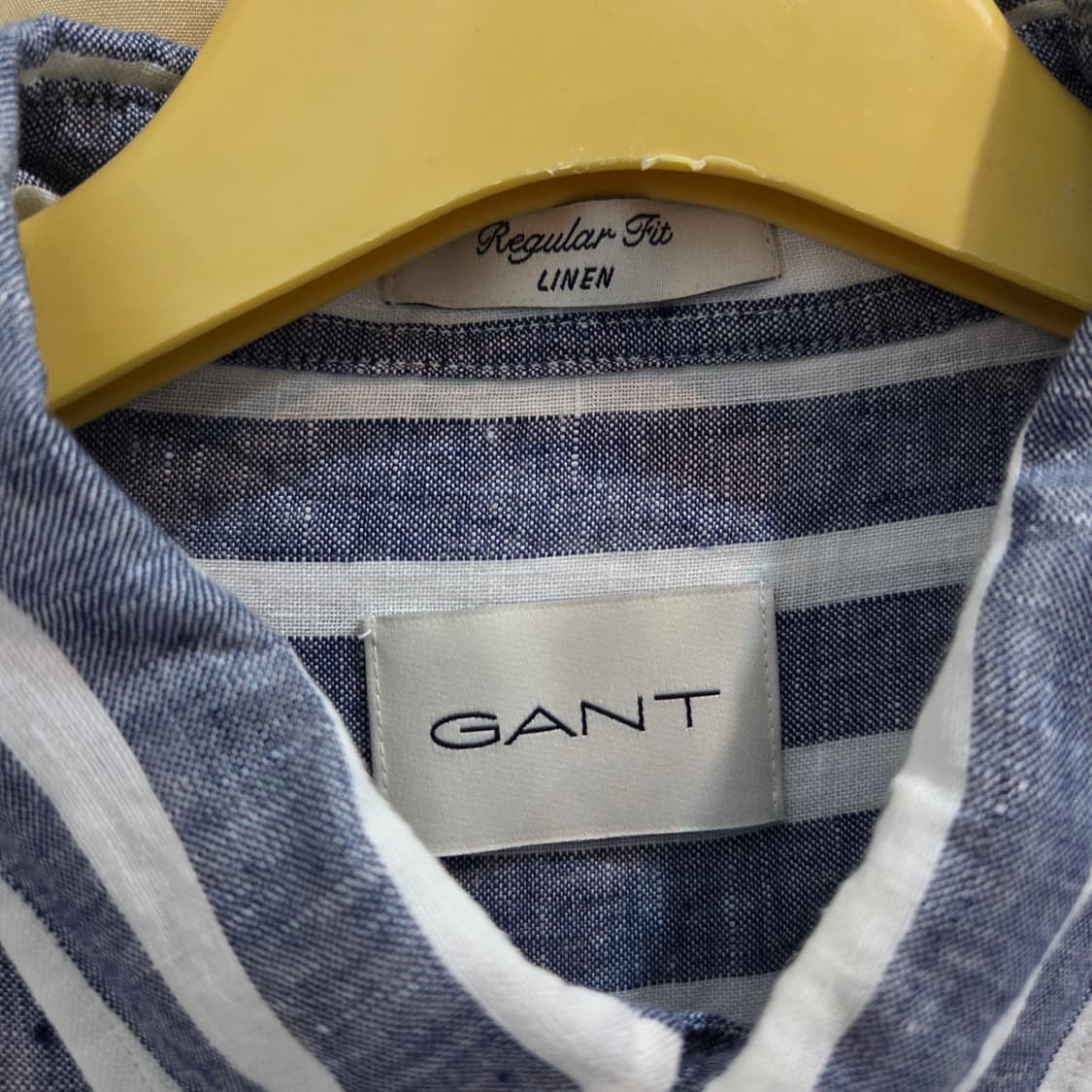 GANT 간트 레귤러핏 스트라이프 린넨 셔츠 상품이미지4