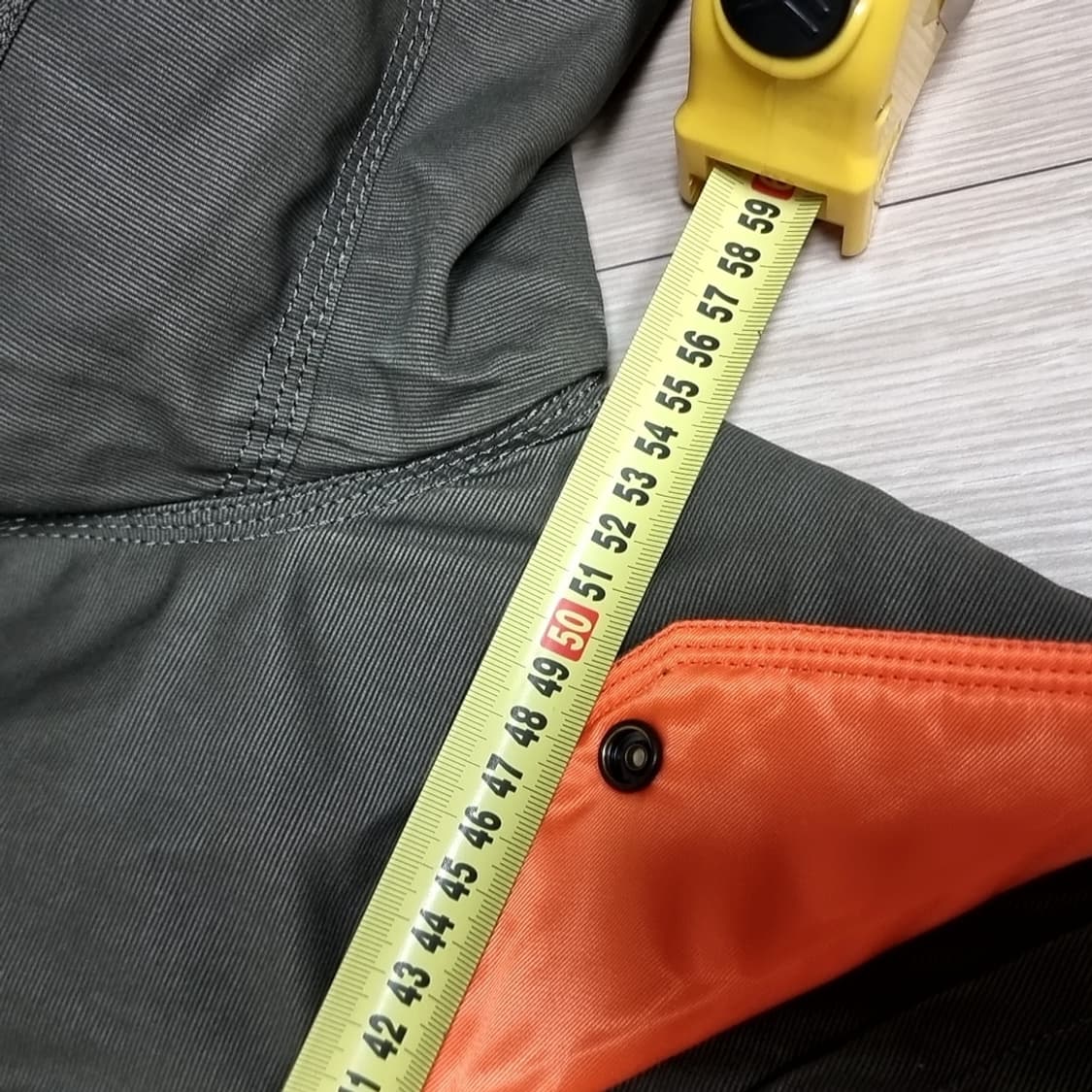 슈퍼드라이 퍼 카키색 cwu45p 봄버 자켓(xl) 상품이미지4