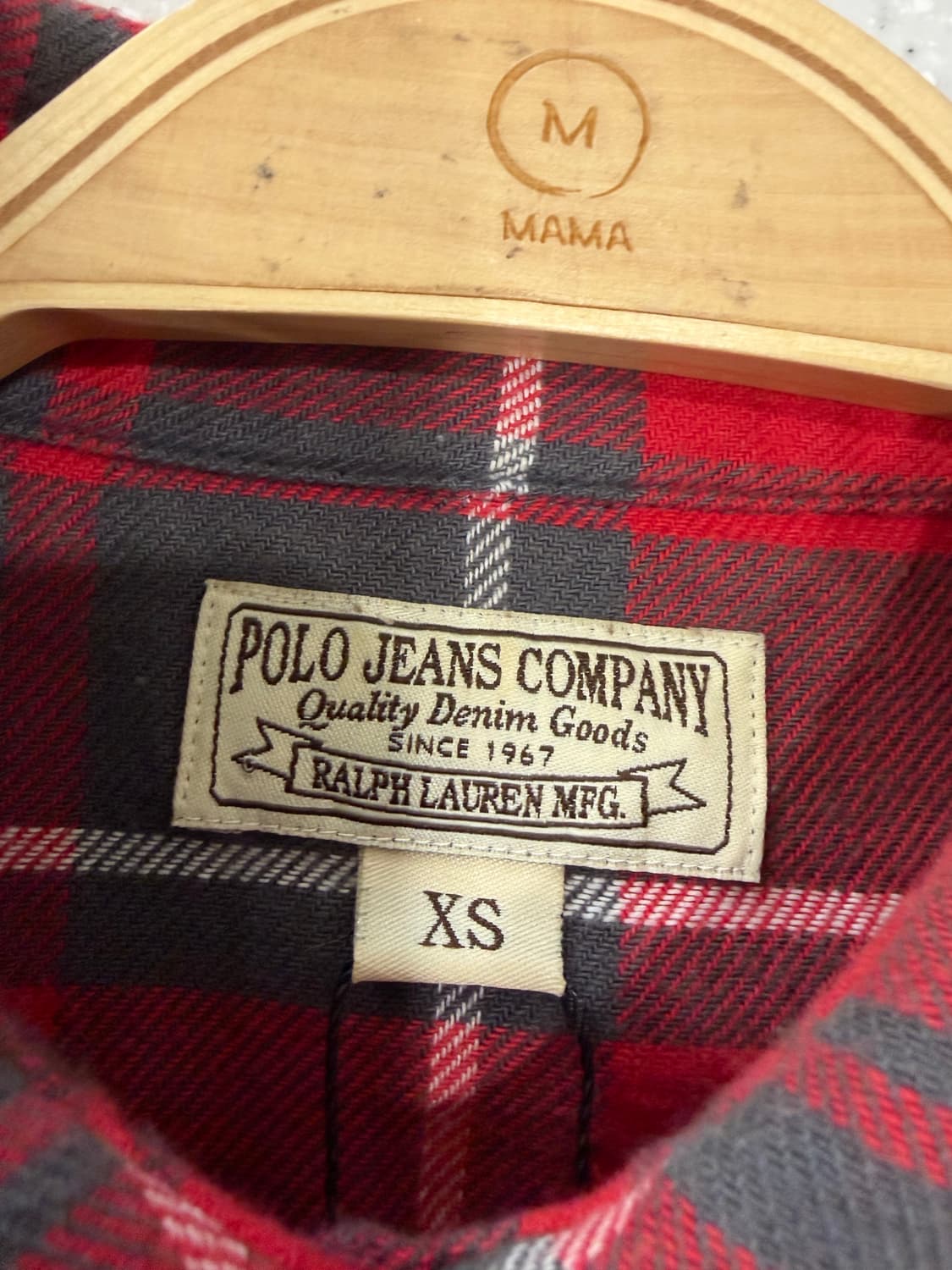 341. 폴로 진스 체크셔츠 상품이미지3