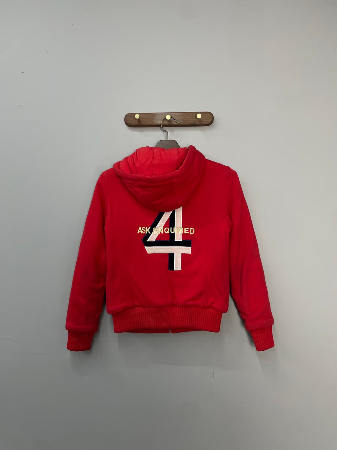 에스크 성조기 니트 후드집업 H1940 상품이미지3