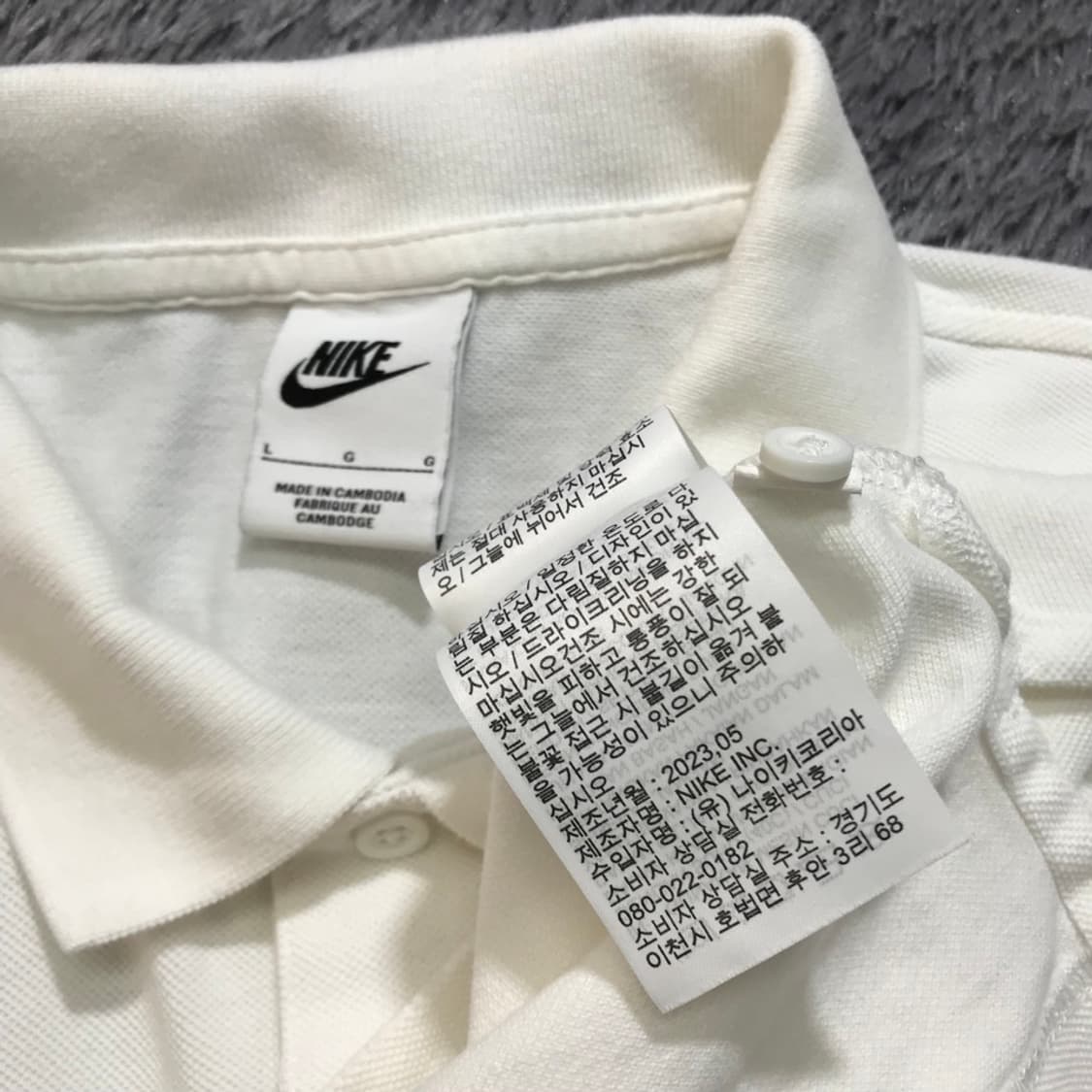 [[L, A급] 나이키(NIKE) CE 매치업 반팔 폴로티셔츠@313 상품이미지6