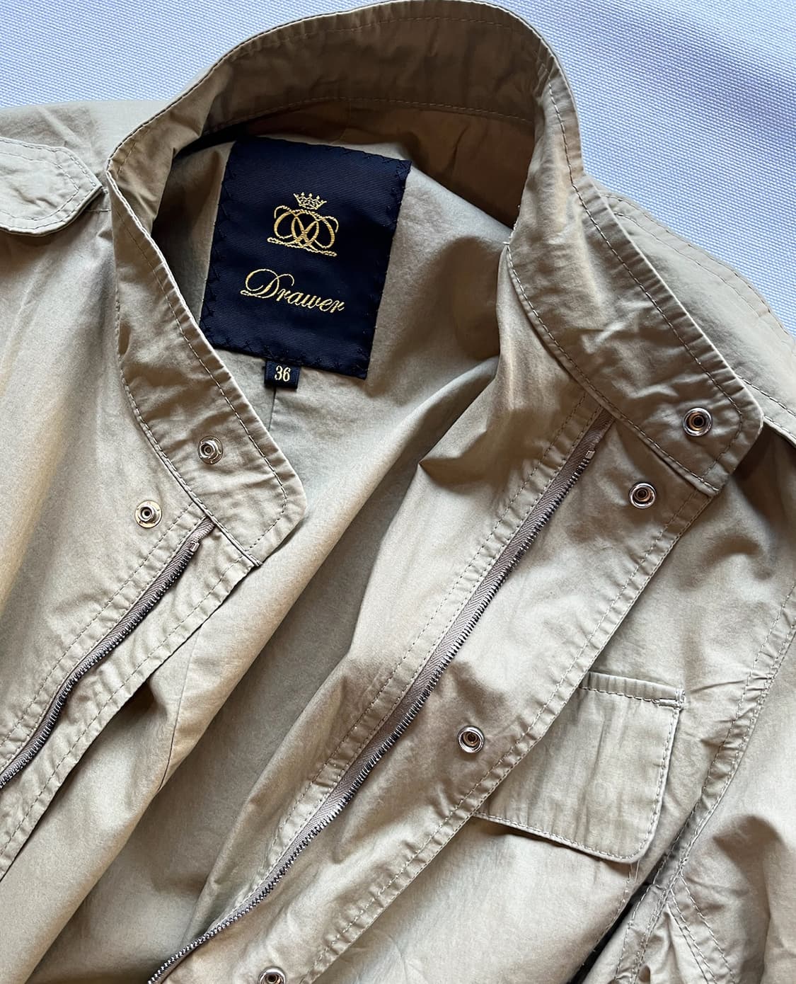 DRAWER cotton military jacket 상품이미지8