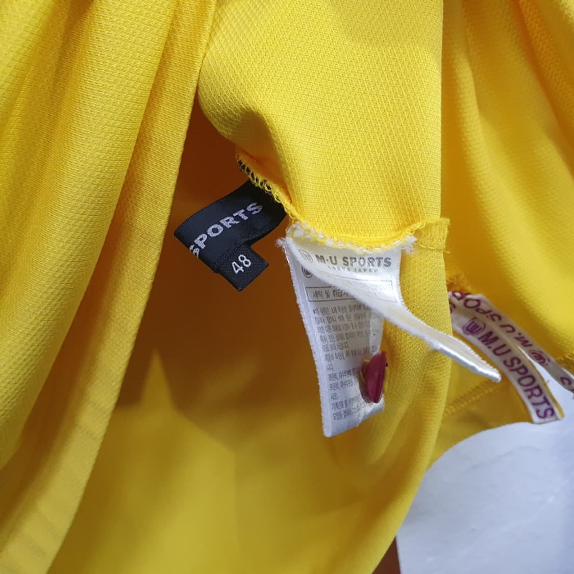 M.U SPORTS 반팔 골프티(100) 상품이미지3