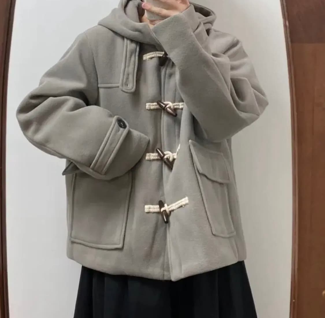 떡볶이코트 옷 숏코트 상품이미지1