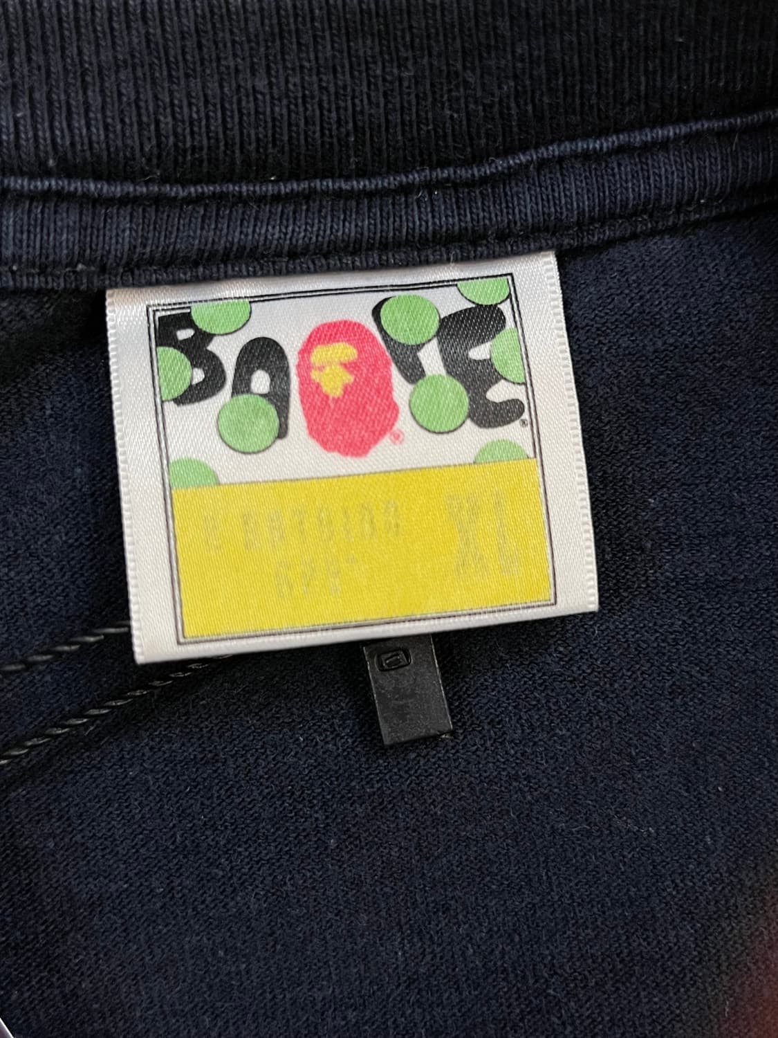 베이프 카모컬리지 반팔티 블랙 XL #csz850 상품이미지3