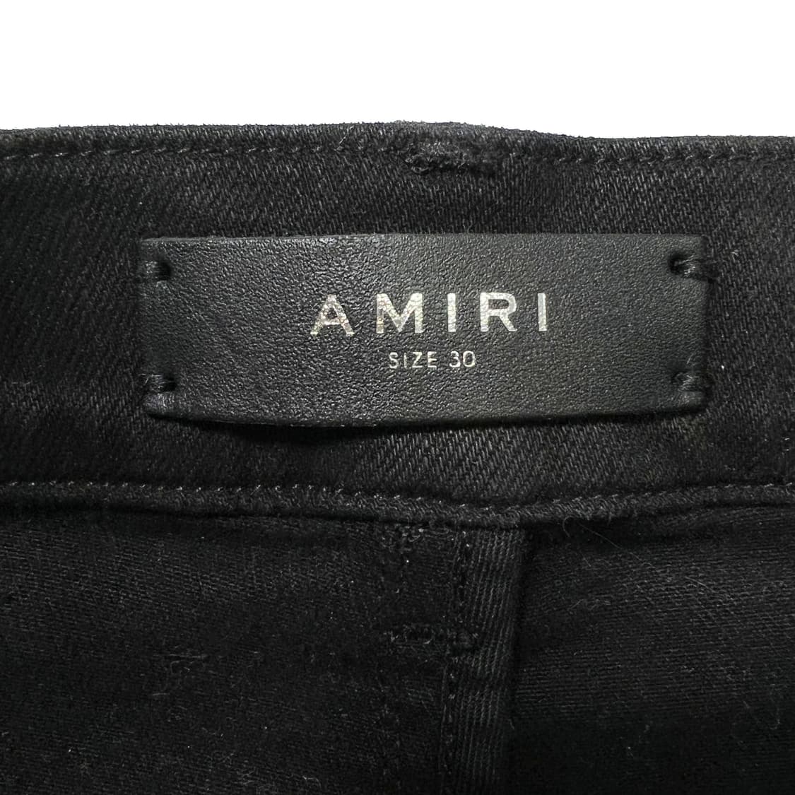 아미리 데미지 스터드 팬츠 블랙 (30) 상품이미지8