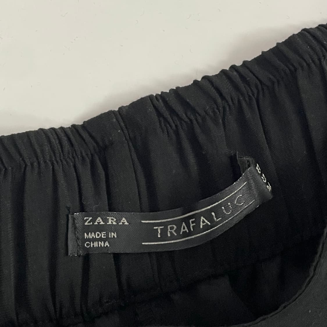 자라 ZARA 와이드 허리 밴드 바지 (55~66)  상품이미지10