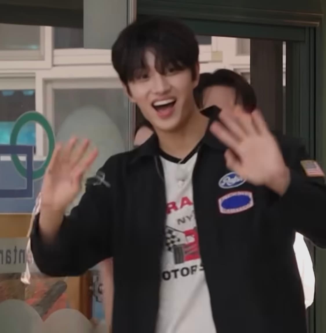 폴로 랄프로렌 레이싱 반팔 티셔츠 화이트 L / 김재원 착용 상품이미지4