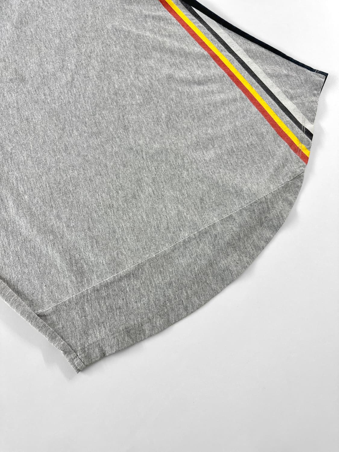 아르마니 익스체인지 컬러 블록 벨벳 로고 롱 슬리브 티 상품이미지10