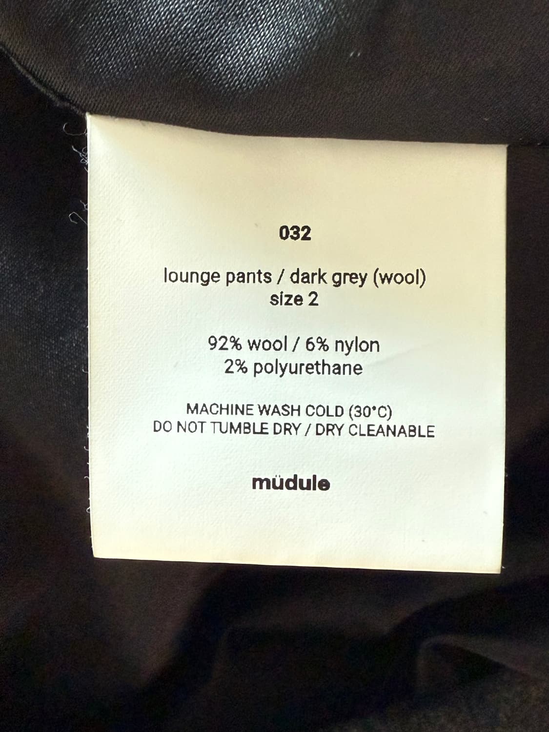 [2] 라운지팬츠 울 그레이 상품이미지4