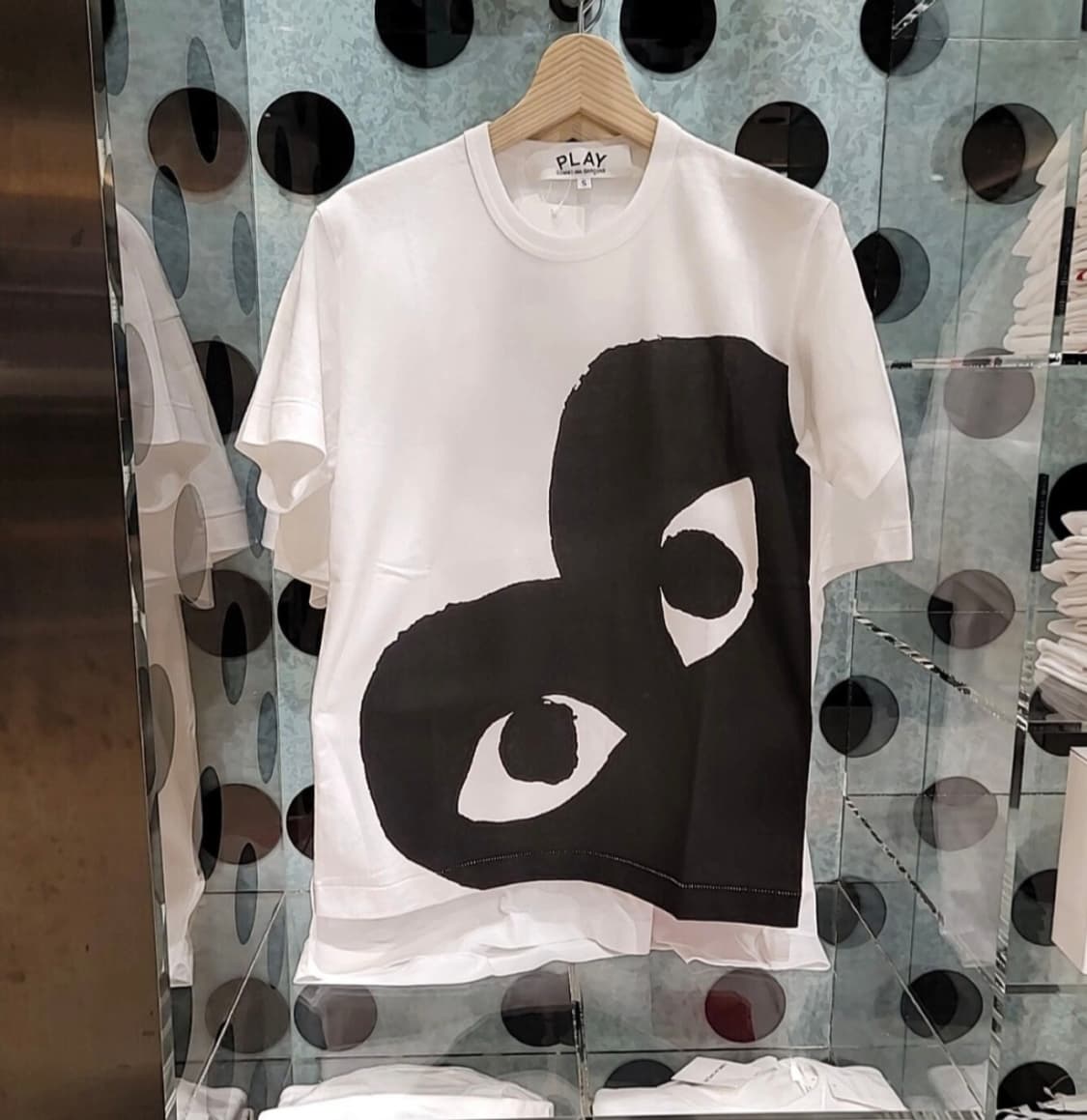 꼼데가르송 플레이 반팔티 2XL 새상품 상품이미지3