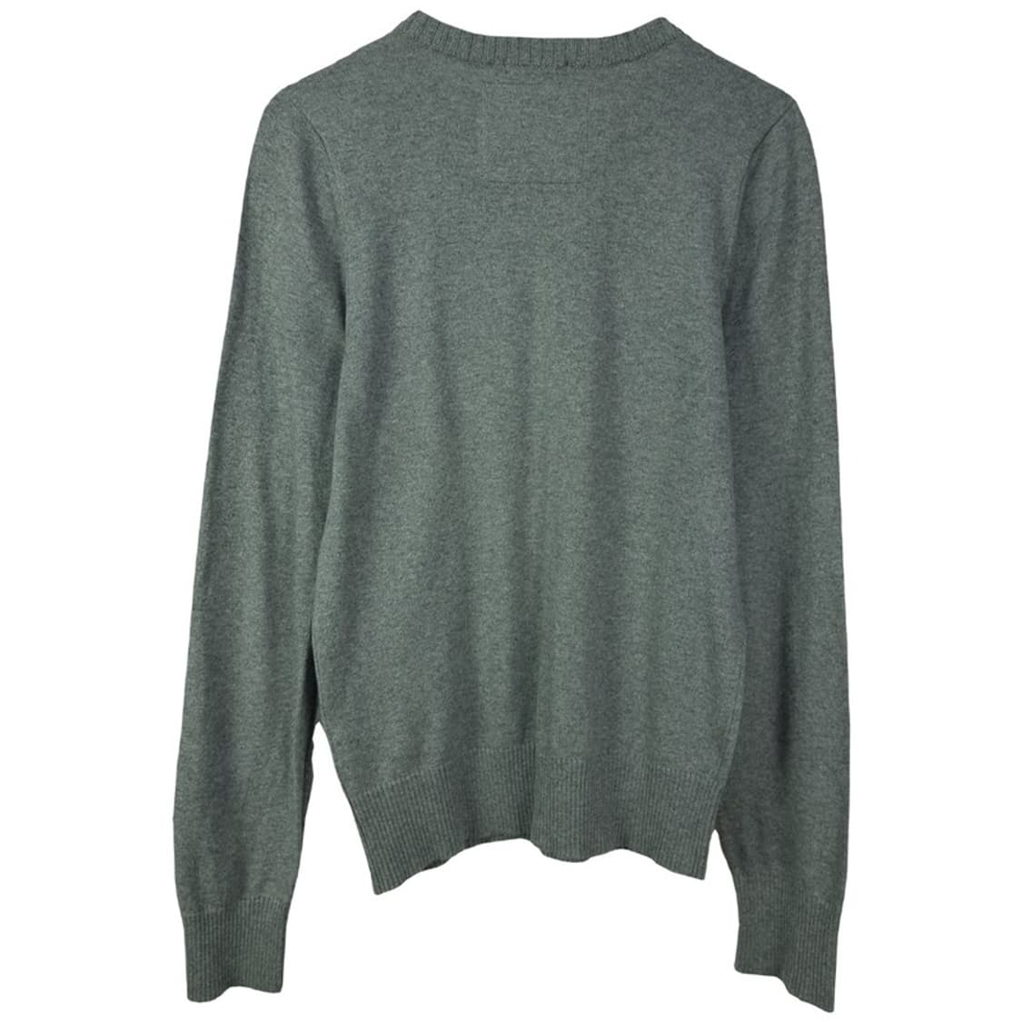 [아베크롬비] 로고 자수 브이넥 니트 그레이 M18518 상품이미지3