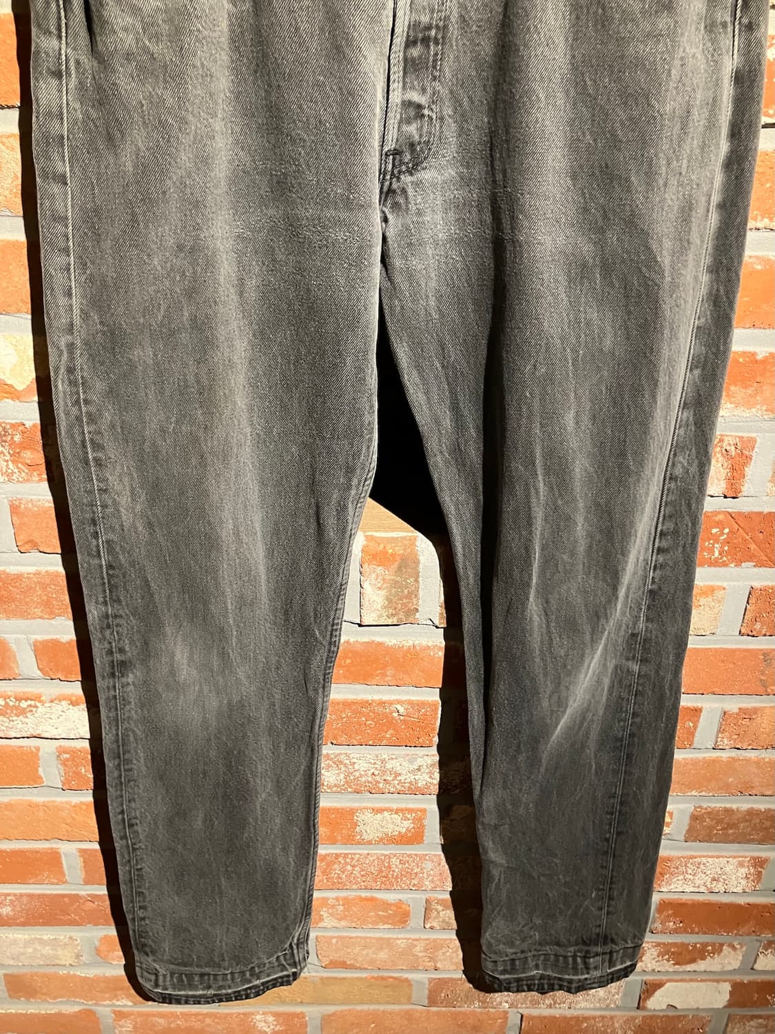 90s USA 빈티지 리바이스 501 블랙 데님 팬츠 상품이미지4