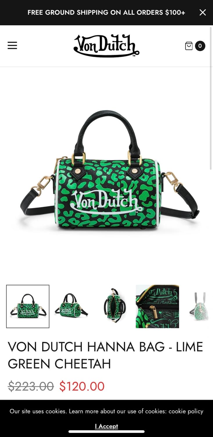 [새제품] 본더치 한나 크로스백  상품이미지1