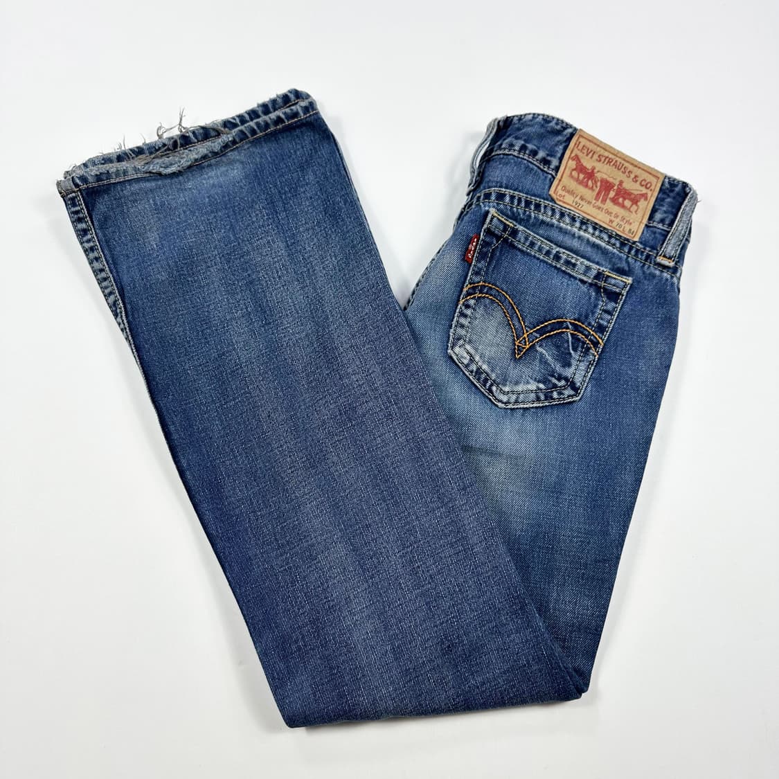 리바이스 1927 오리지널 부츠컷 데님팬츠 (28인치 여성추천) 상품이미지2