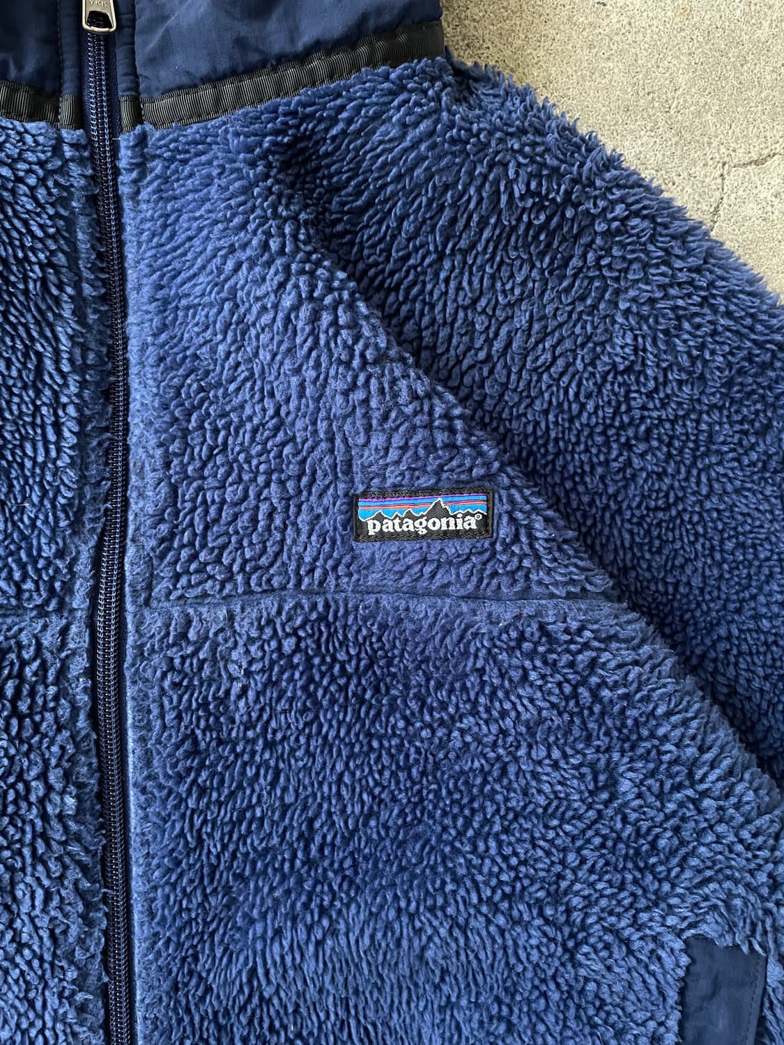 90s Patagonia  Retro-X Pile P.E.F Navy 상품이미지5