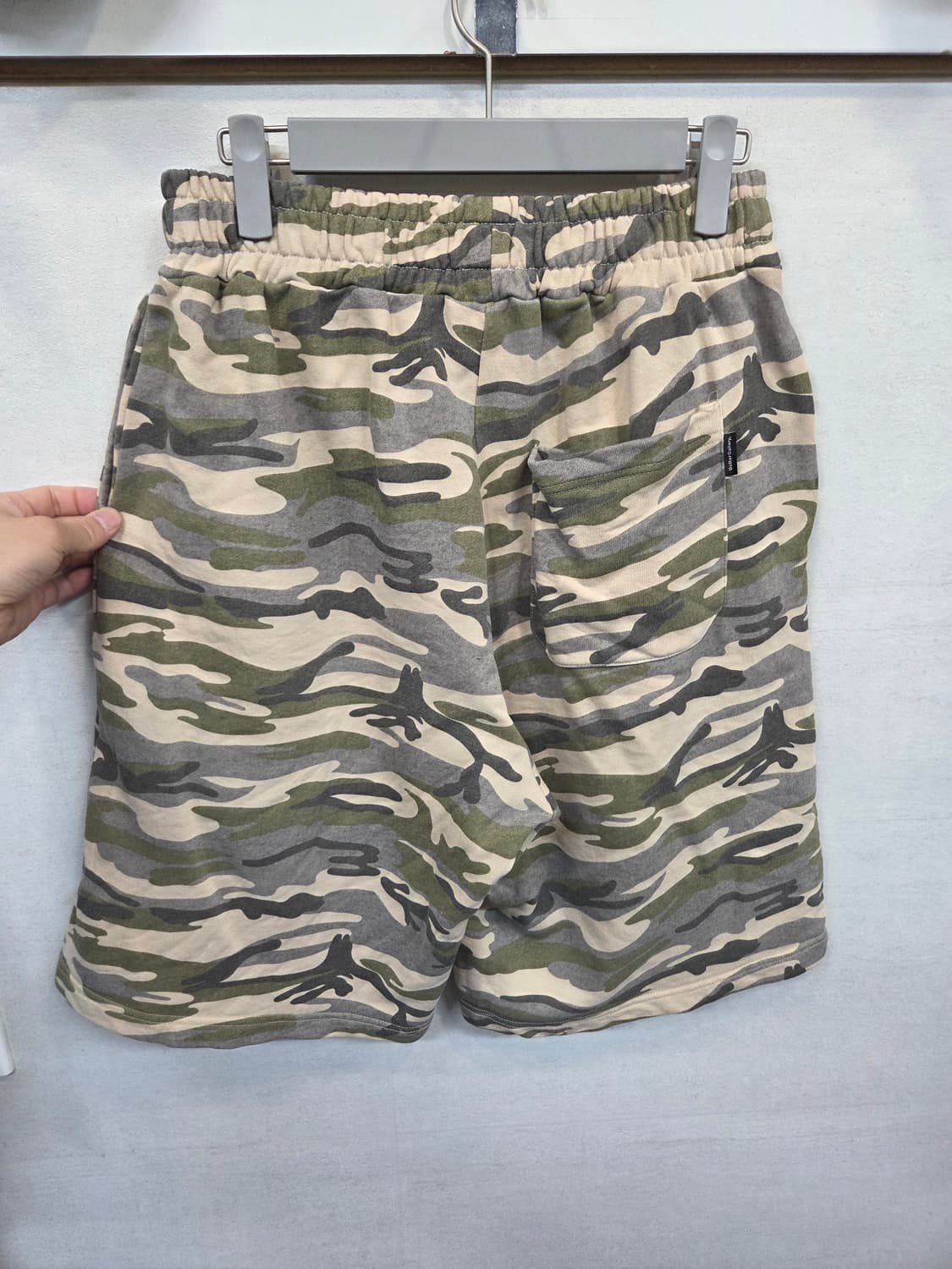 가터 갤러리 빅로고 타이거 카모 스웻 반바지 L 상품이미지2