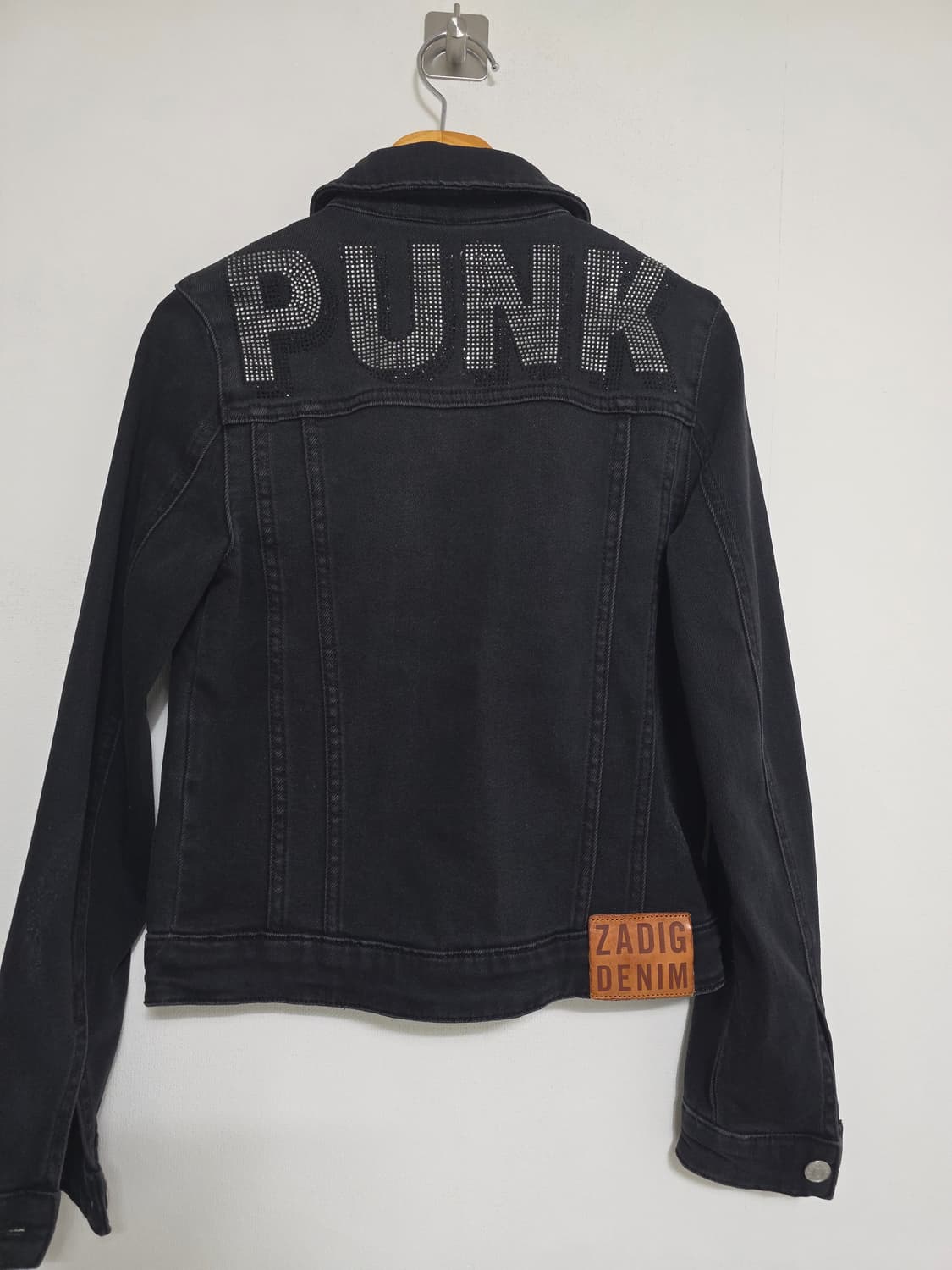 ZADIG & VOLTAIRE 블랙 데님 자켓 XS 상품이미지2