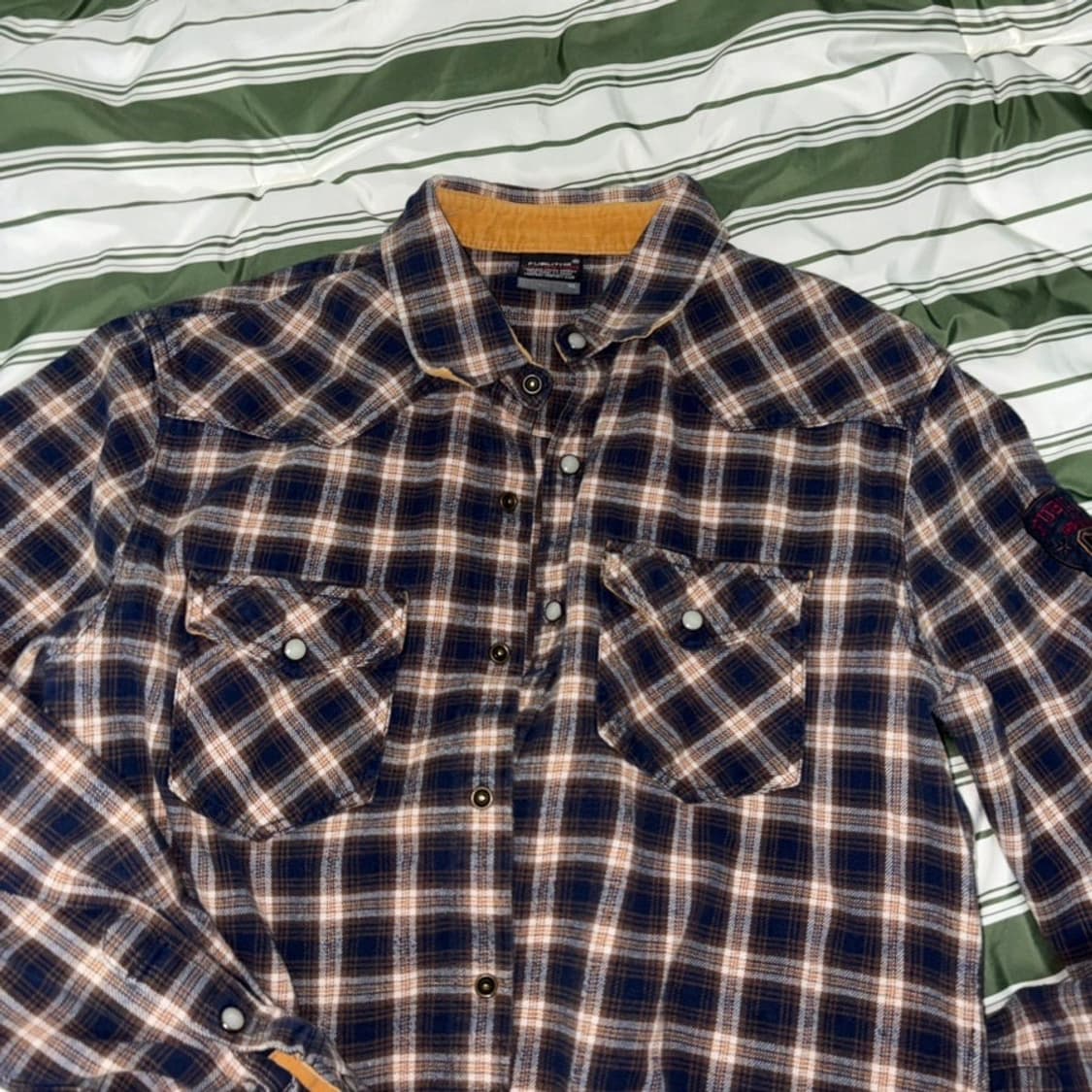 fubu corduroy checkshirt 상품이미지1