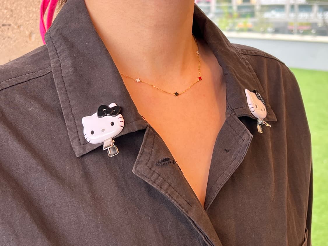 헬로키티 앞머리 핀 브로치 지디 키티 상품이미지6