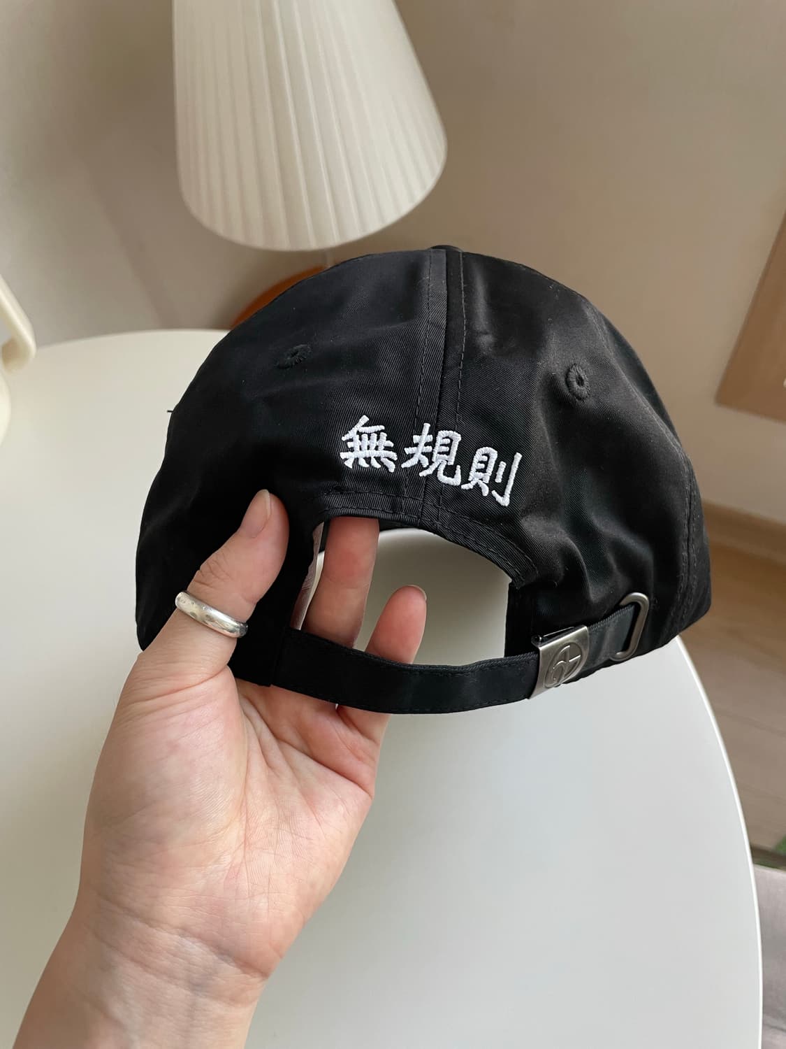 노매뉴얼 모자 블랙 BALL CAP - BLACK 상품이미지4
