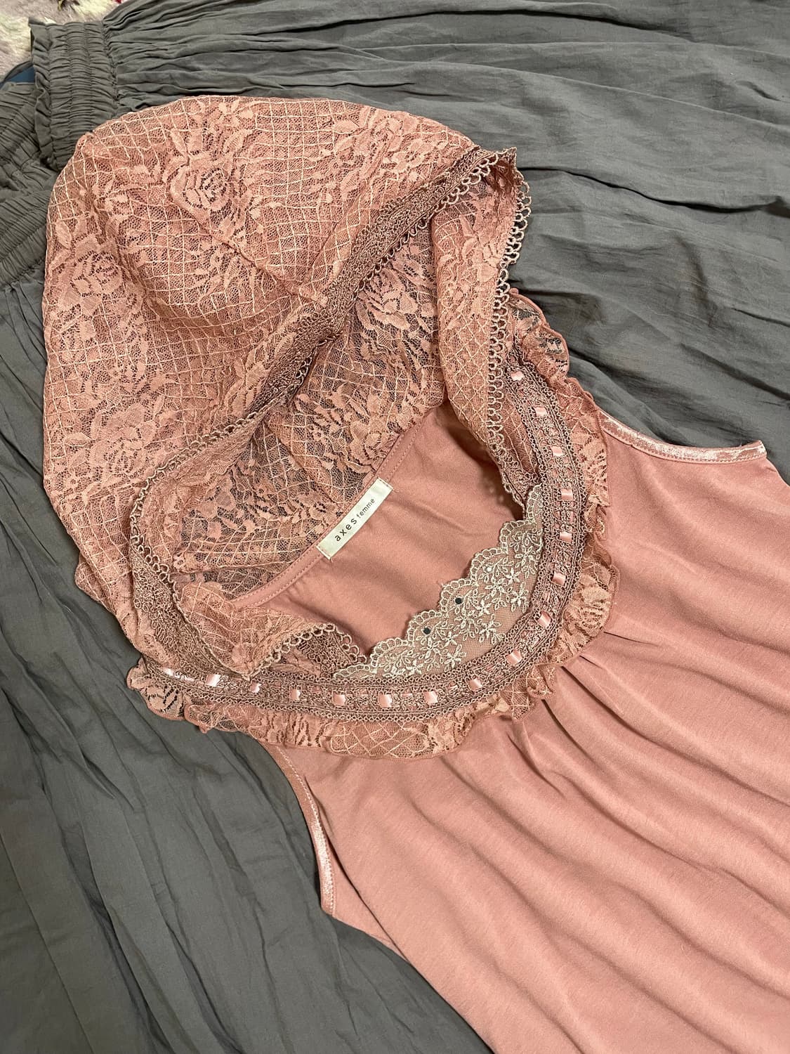 axes femme 후드 나시 상품이미지6