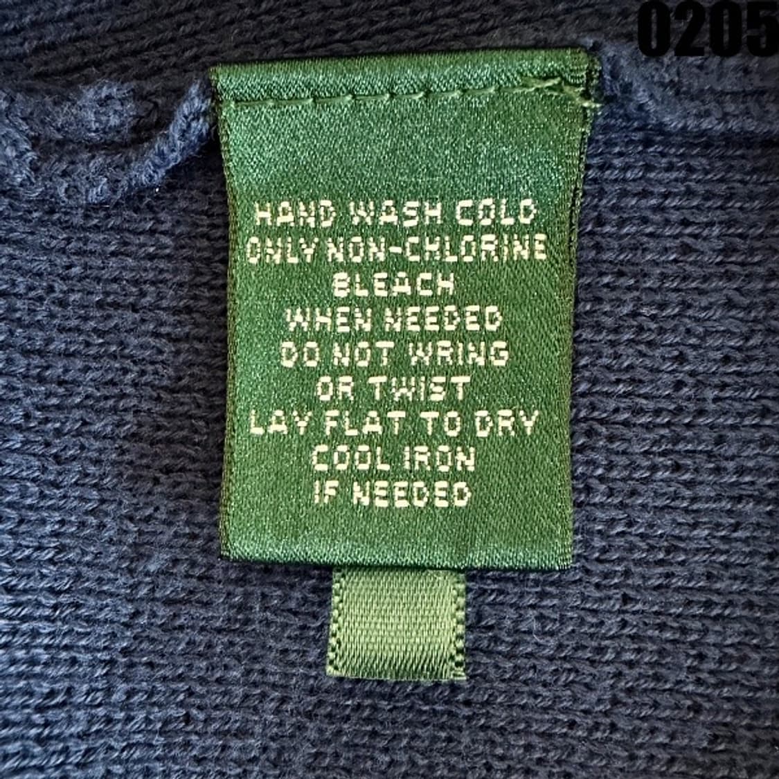 폴로 로렌 클래식 니트 자켓 S 0205  상품이미지10