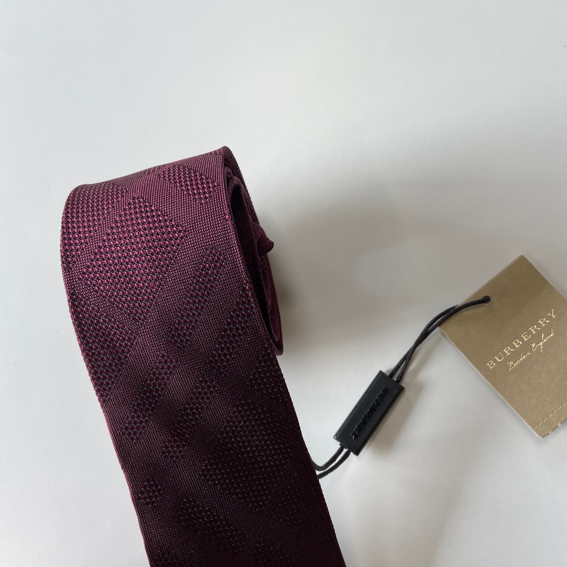 택달린 미사용품 버버리 노바체크 명품 정품 넥타이 (Burberry) 상품이미지4