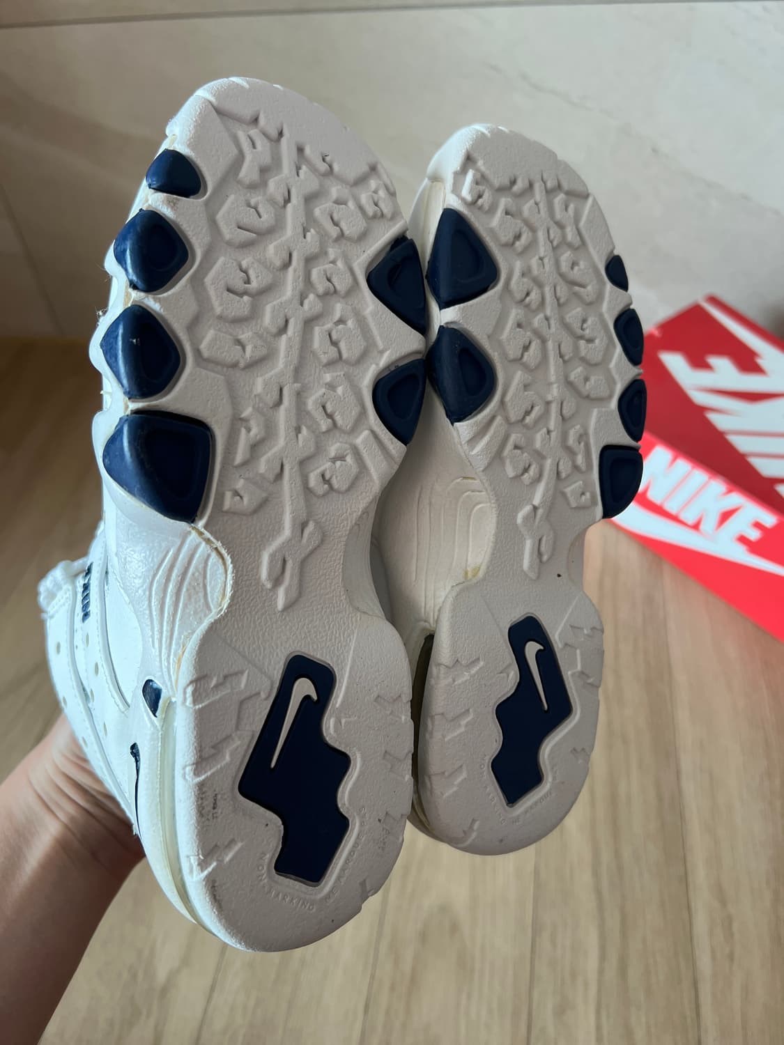 [220mm] [새제품] 나이키 에어 맥스 CB '94 (화이트/네이비) 상품이미지9